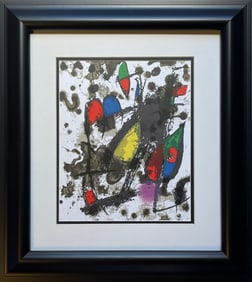 Joan Miro Lithograph from 1970