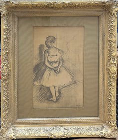 Edgar Degas lithograph