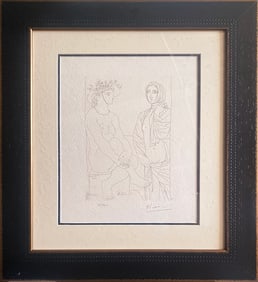 Pablo Picasso Lithogaph Limited Edition with Museum official Stamp 300 edition