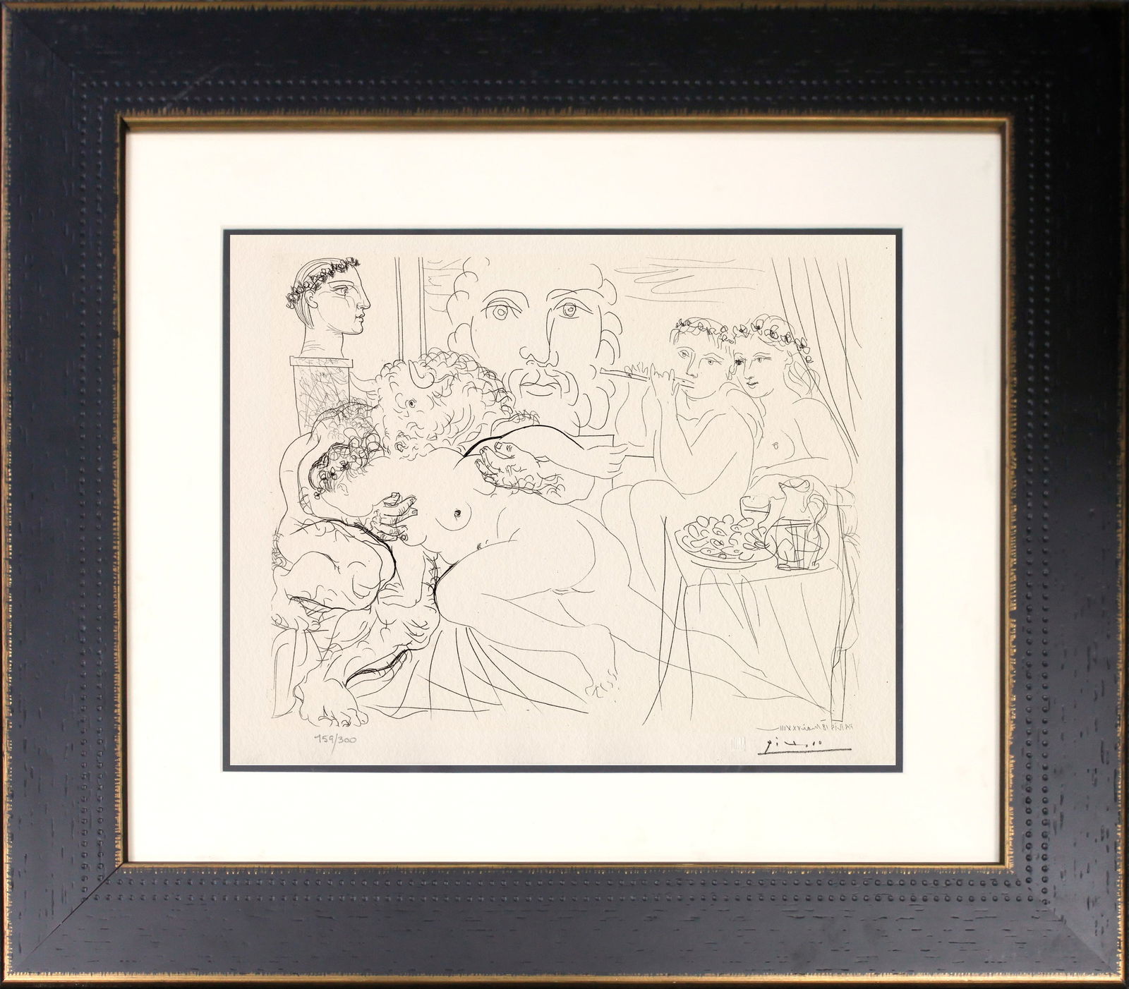 Pablo Picasso lithograph limited edition with museum official stamp (1 of 1)