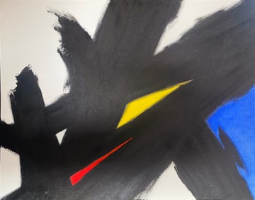 Robert Copple Original on canvas Abstract