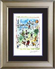 Marc Chagall Preparatory Maquette Marc Limited Edition