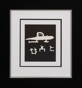 Joan Miro Lithograph  from 1968