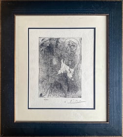 Pablo Picasso  Lithograph Limited edition of 300 with Museum Stamp