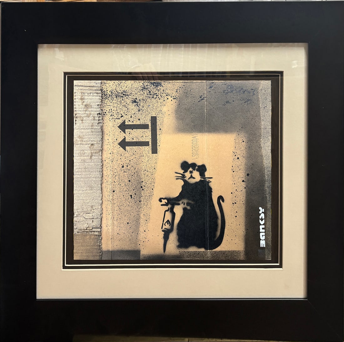 Original on board by Banksy (1 of 1)