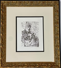 Salvador Dali etching