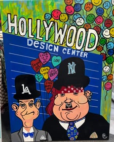 Original on canvas by Art Chorny