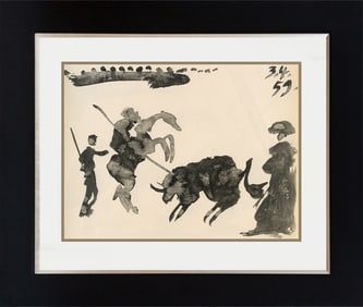 Pablo Picasso 1961 Lithograph Mourlot Press Paris