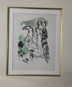 Marc Chagall  Original Lithograph 1969