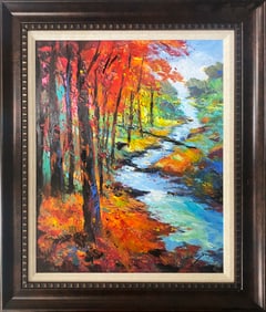 Michael Schofield Landscape Mixed Media Original on canvas