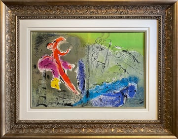 Marc Chagall Lithograph from 1936