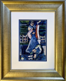 Marc Chagall Color Plate Lithograph