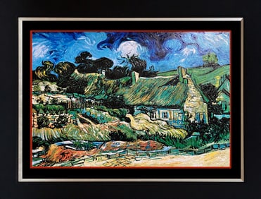 Vincent Van Gogh Hand embellished oil on canvas Limited Edition