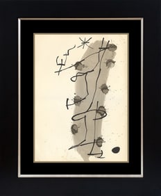 Joan Miro Lithograph 1970