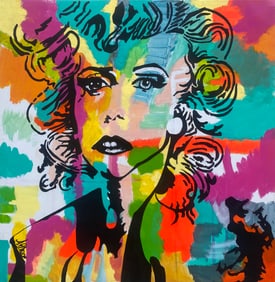 Original oil on canvas by Art Chorny