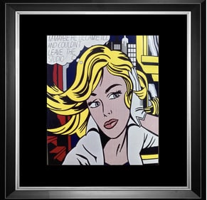 Roy Lichtenstein Serigraph from 1965