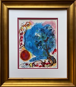 Marc Chagall lithograph from 1972