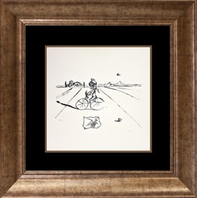 Salvador Dali Embossed Etching limited edition