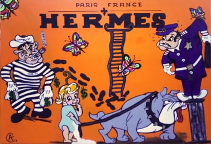 Original on canvas by Art Chorny