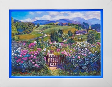 Original mixed media on canvas by David Lloyd Glover