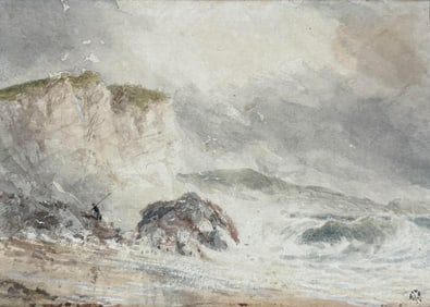 Beach watercolor on paper James Abbott McNeill Whistler (1834-1903)