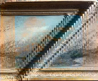 German School of Munich, mid-19th century. Oil on canvas