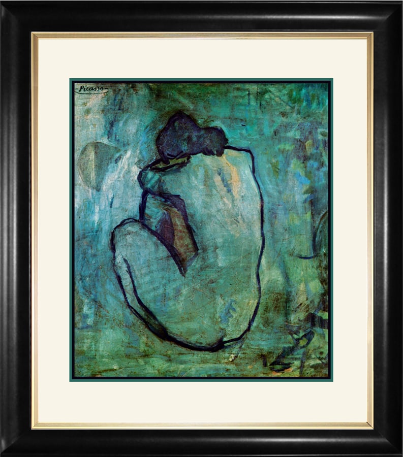 Pablo Picasso Seated. Nude Pablo Picasso Lithograph Limited Edition. Collection Domaine Picasso: Pablo Picasso Seated Nude Limited-Edition. Lithograph after Picasso. Approx. 16 x 26 inches. Estate signed, Part of the Collection Domaine Picasso. Includes certificate of authenticity.