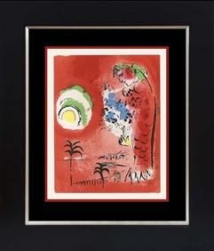 Marc Chagall Original Lithograph from 1960