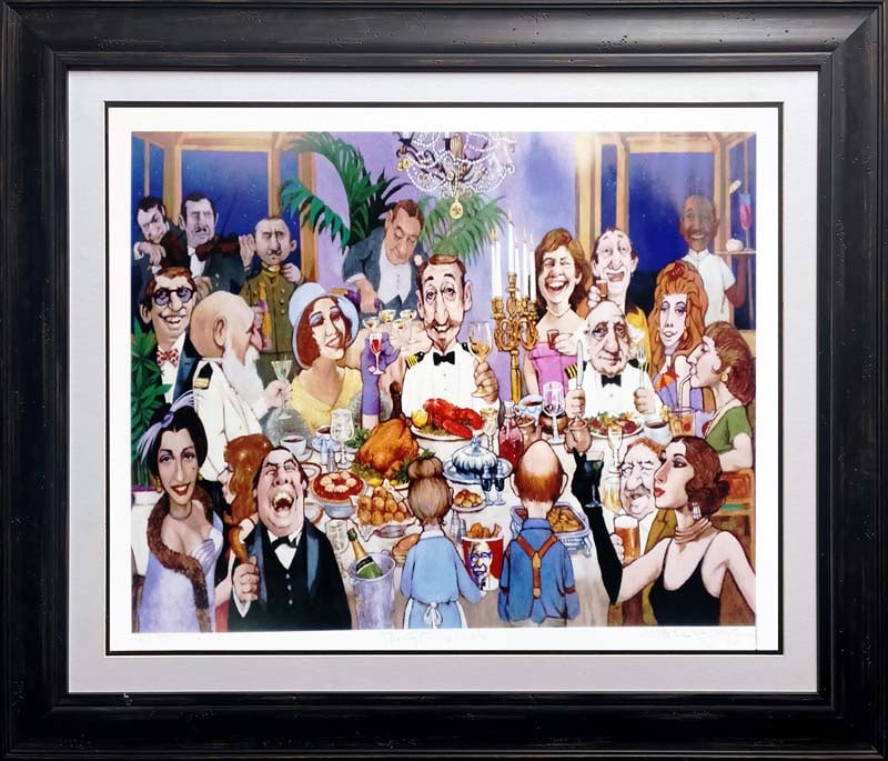 Charles Bragg Captains Table Lithograph Hand signed: Charles Bragg Lithograph. Captains Table Hand signed by Charles Bragg Approx 20x30 inches. Custom framed. Includes Certificate of Authenticity.