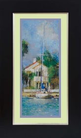 Jorn Fox  Hand embellished canvas Limited Edition