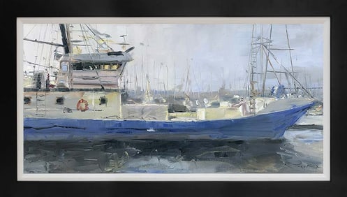 Jorn Fox hand embellished limited edition on canvas