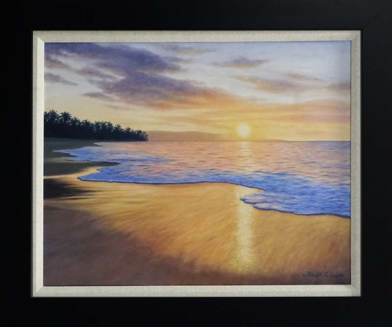 Robert Copple Hand embellished on canvas Limited Edition: Hand embellished limited edition on canvas by Robert Copple Approx image size 30x24 inches. Hand signed by the artist. Includes certificate of authenticity. Custom framed. This work was purchased dire