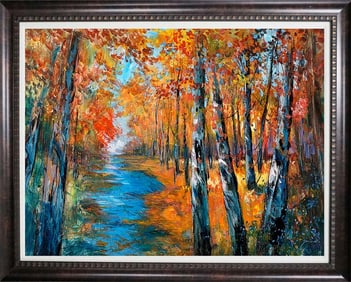 Michael Schofield Landscape Mixed Media Original on canvas