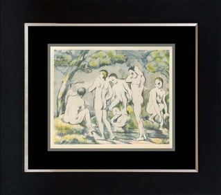 Paul Cezanne Color Plate Lithograph