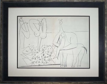 Pablo Picasso Lithograph from Verve Antibes 1958