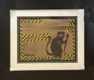 Original on board by Banksy