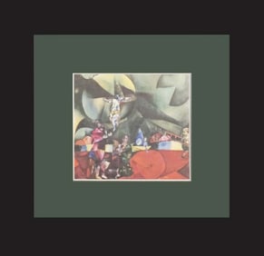 Marc Chagall Lithograph from 1968