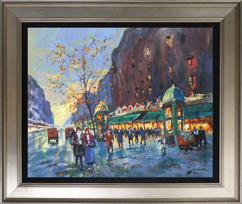 Original on canvas by Michael Schofield: Michael Schofield Original on board. Hand signed by the artist. Approx 30 x 24 inches. One of a kind original. Includes certificate. Custom framed. This work was purchased directly from the artist.