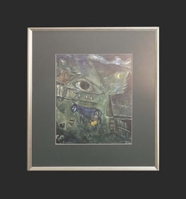 Marc Chagall Lithograph from 1968