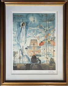 Discovery of America Lithograph Salavador Dali Limited Edition