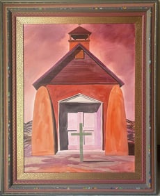 Fran Larsen original acrylic on board