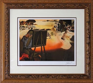 Salvador Dali Lithograph Limited Edition Africa