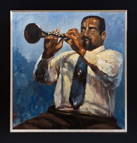 Jorn Fox original oil on canvas