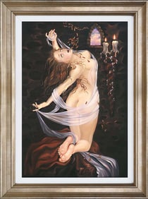 Arina Mixed media original on canvas