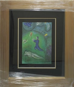 Marc Chagall Hand Signed Lithograph