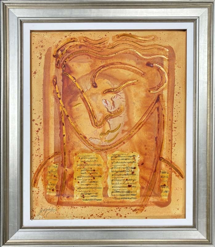 Gaylord Soli Original on canvas: Gaylord Soli Original oil on canvas. One of a kind original. Hand signed by the artist. 24 x 30 inches approx image size Includes certificate of authenticity. Custom framed. This work was purchased di