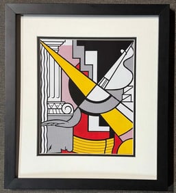 Roy Lichtenstein Lithograph from 1970