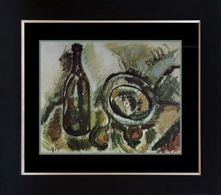 Joan Miro Color Plate lithograph from 1968