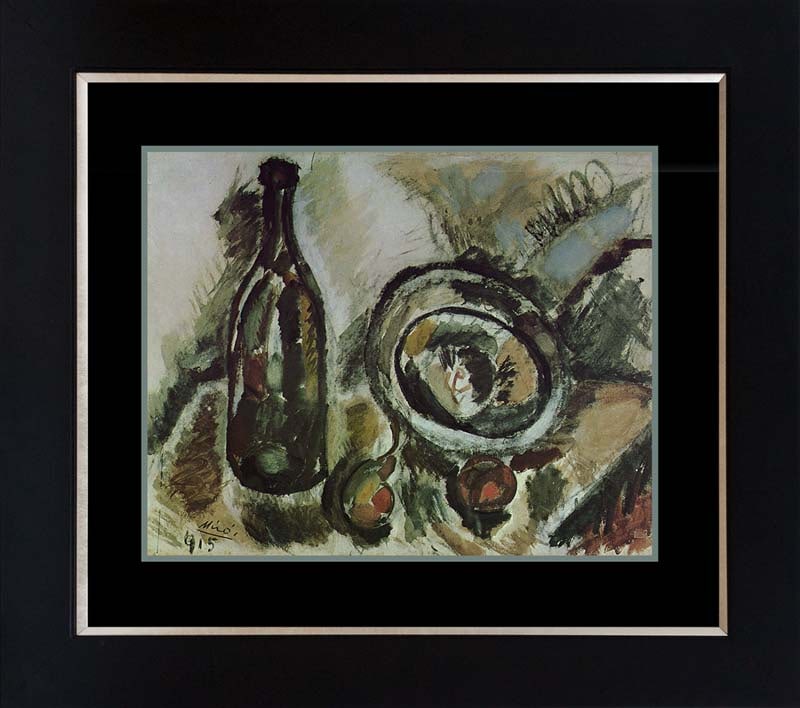 Joan Miro Color Plate lithograph from 1968: Color Plate Lithograph 1968 Joan Miro Approx 24 x 20 inches. Includes certificate of authenticity. Professionally framed.