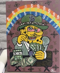 Original on canvas by Art Chorny